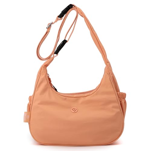 Image of JANKS Large Crossbody Bag for Women Fabric Nylon Casual Commuter Trendy Fashion Hobo Shoulder Ladies Travel Handbag