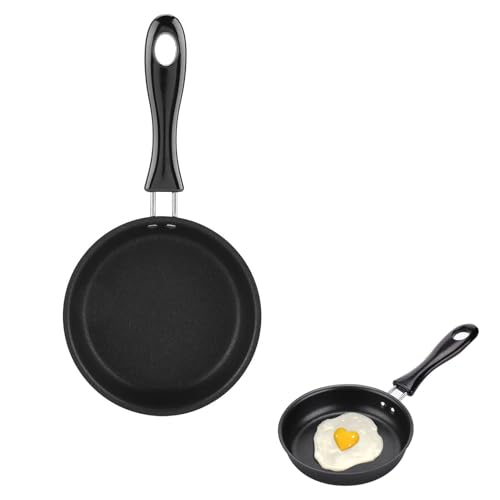 FAST-FX Non-Stick Mini Frying Pan – Perfect for Eggs, Omelettes, and Single Servings on Induction Hobs,Portable Mini Frying Pan