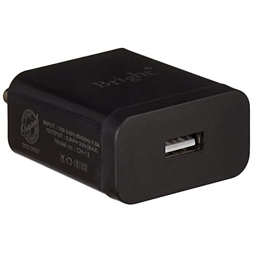 Bright CH-13 USB Fast 3.0A Charger with Micro USB Cable