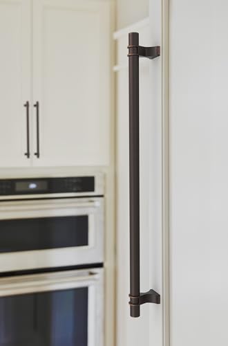 Image of Amerock Davenport 18 inch (457mm) Center-to-Center Oil-Rubbed Bronze Appliance Pull, BP36699ORB