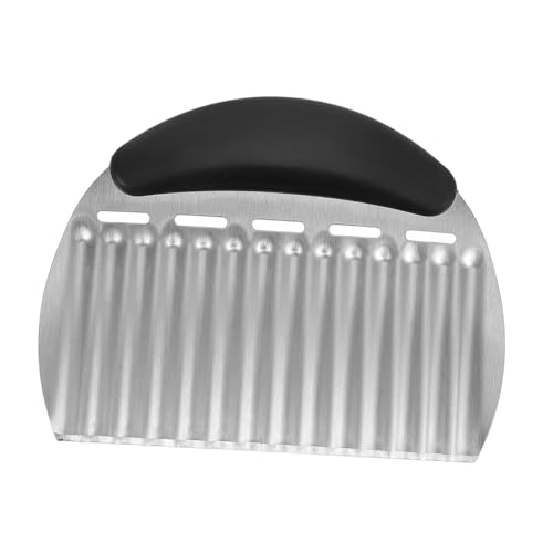 UTHCLO Cortador de olas rebanador de zanahorias patata cortador de mandolina helicóptero ondulado rebanadoras de vegetales cuchillo cortador de arrugas picador de cebolla páginas