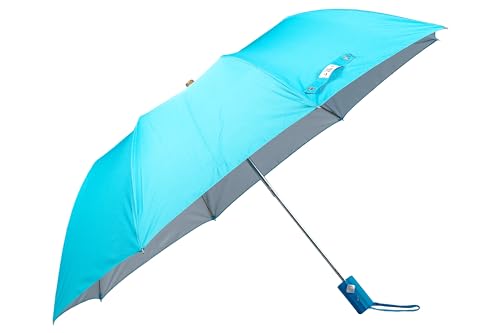 Image of Sun A-Series 2 Fold UV Protective Umbrella (Blue)