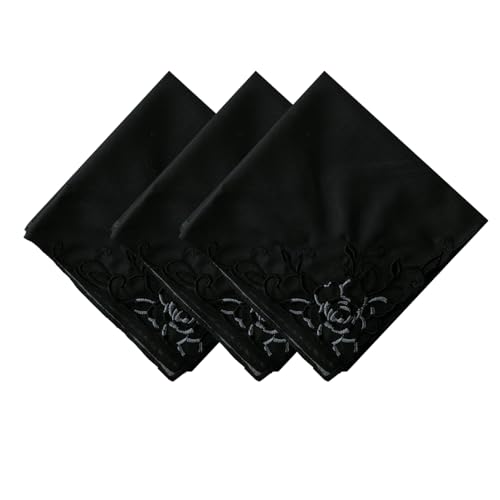 Image of Lace Cotton White Handkerchiefs Perfect Wedding Bulk