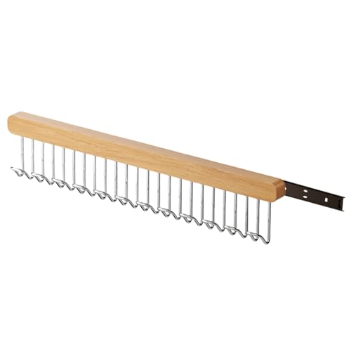 Soporte de cinturón extraíble – Percha de cinturón para armario | Soporte de cinturón para almacenamiento | Organizador de percha de cinturón | Barra de armario que ahorra espacio | Organizadores de