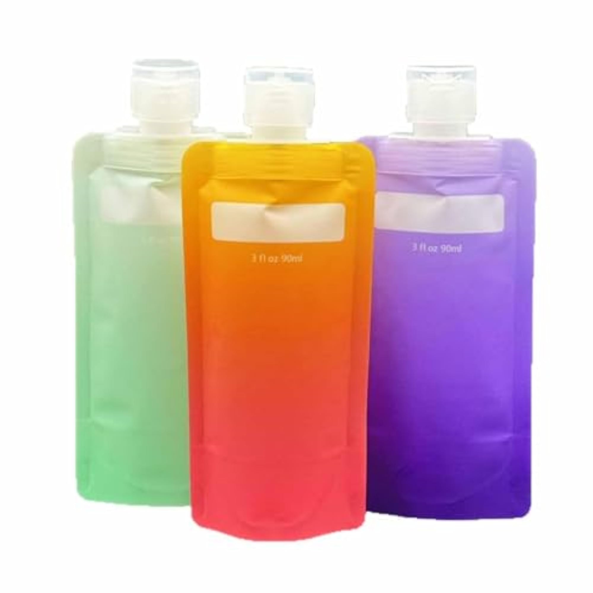 90ml Liquid Packaging Bag for Shampoo, Orange