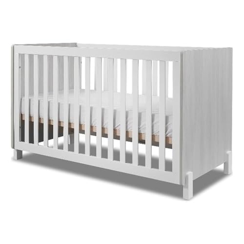 Sorelle Furniture Pannello 3-in-1 Crib in Grigio and White
