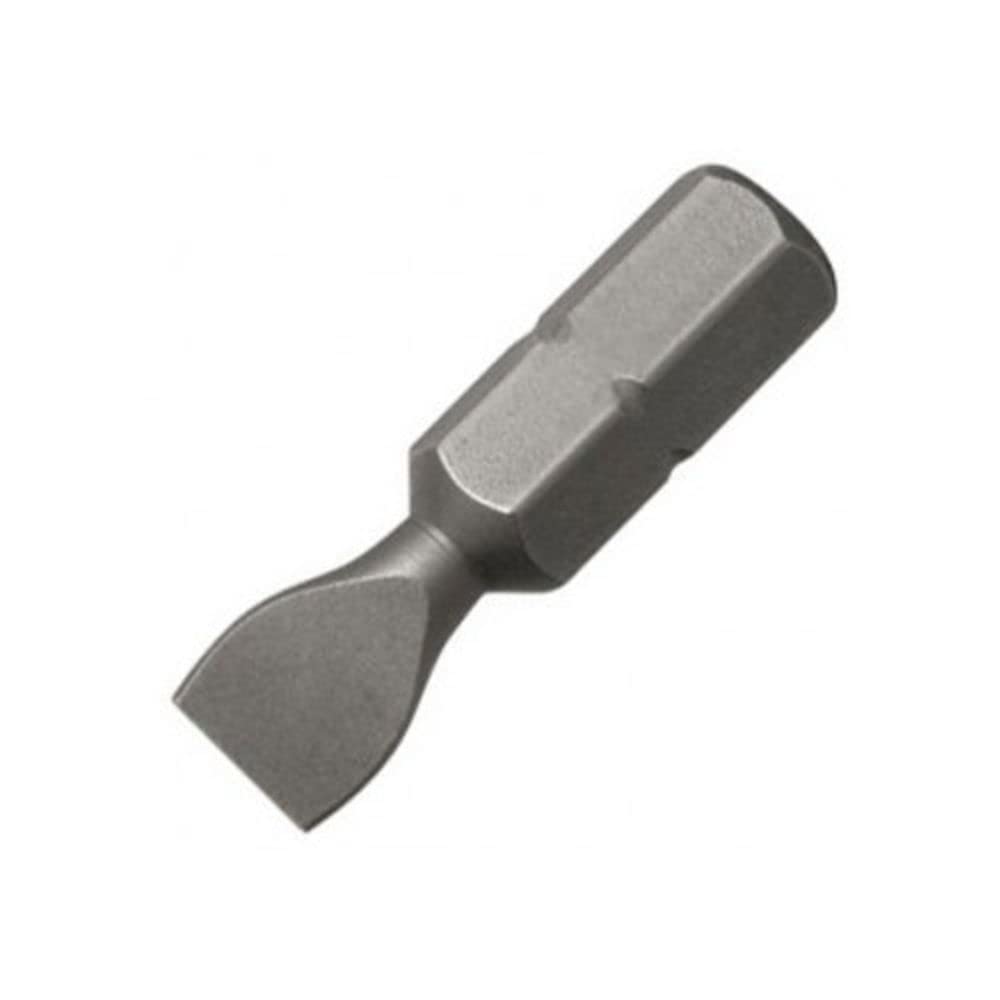 TrendSNAP/IS45/3 3 Pack 4.5mm x 0.6mm 25mm Long Insert Bits for Traditional Slotted Screws, Silver