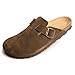 Produktbild BOnova Wesel Veloursleder Clog. Premium Hausschuh für Damen und Herren in 4 Farben.