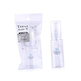 ELAYARD 3 piezas Botellas de Viaje Pet Recargables para Champú y Lavado Facial Botellas Multifunción para Viaje Deportivas y Diario Duraderas y Portátiles