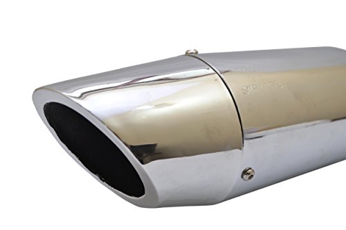 Image of Swagman Dolphin-Premium Ceramic-Wool Exhaust for Royal Enfield Classic (Chrome)