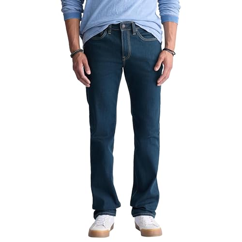 Straight Six Jeans Buffalo David Bitton indigo fini les pantalons inconfortables
