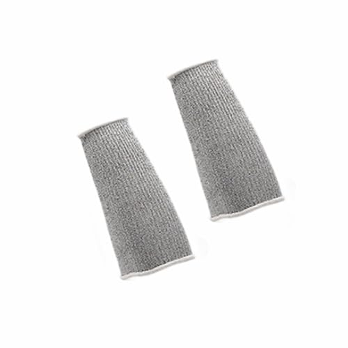 BE-TOOL 1 Pair Resistant Sleeves Arm Protectors with Thumb Hole and Hook Loop Welding Gardening Metalworking Food Processing Pet Grooming (36# Thumbhole)