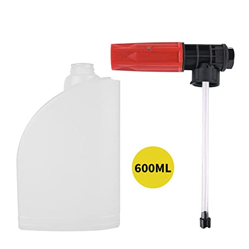 WeiLaiKeQi Pulverizador espumante portátil de alta pressão pulverizador de espuma de 0,6 L regador d