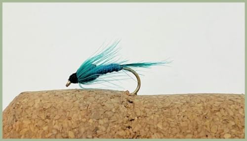 Barbless Nymph Trout Flies, Boxed set of 96 Flies weighted and unweighted, gret Nymph Fly Collection mixed sizes, best nymph flies - Image 3