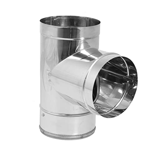 Free Shipping Offer DuraVent 6DBK-TSS 6" Inner Diameter - DuraBlack Stove Pipe - Single Wall - Tee w, Stainless Steel Free Shipping Offer DuraVent 6DBK-TSS 6" Inner Diameter - DuraBlack Stove Pipe - Single Wall - Tee w, Stainless Steel