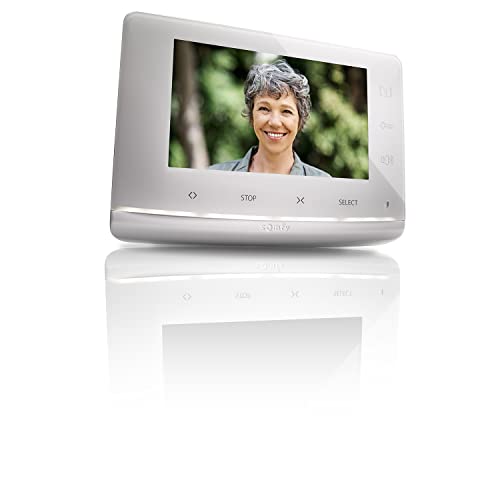 Somfy 2401548 - Zusätzlicher Innenmonitor für Videotürsprechanlage V300 | 7-Zoll-Farbbildschirm