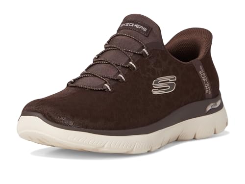 Image of Skechers Women's Arch-Fit Summits Lux Leopard