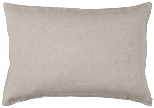 IB Laursen 6201-74 - Kissenbezug, Kissenhülle - Leinen - Farbe: Ash Grey/Grau - 60 x 40 cm