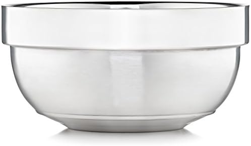 Justice Shaving Company Shave Bowl - Dual Layer Stainless Steel
