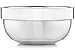 Justice Shaving Company Stainless Shaving Bowl - Brushed Steel and Mirror Polished - Dual Layer Shave Soap Bowl Maintains Warmth of Shaving Soap or Shaving Cream - Wet Shaving Bowl for Men or Women
