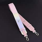 Materiale: pelle KJHD Cintura per Bagagli Cinturino da Donna a Borse da Donna Tre Ingranaggi regolamento in Pelle Larga Cinturino Cinturino Sacchetto Cravatta Tie tinella Rainbow sostituire la Cinghia della Borsa