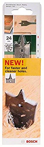 Bosch DIY Flachfräsbohrer Self Cut mit 1/4-Sechskantschaft (Ø 24 mm)