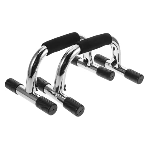 Mikikit Steel Frame Push-up Stands Home Workout Fitness Equipment Handles Strength Training Men's Gym Accessory