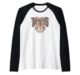 Stranger Things Hawkins Tigers Scratch Camiseta Manga Raglan