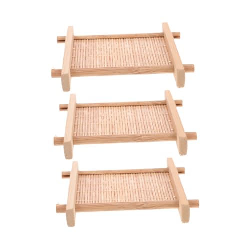 ABOOFAN 3Pcs Coasters Handmade Heat Insulation Pads for Drinks Placemats for Home Bar Restaurant Table Protection Stylish Tea Accessories
