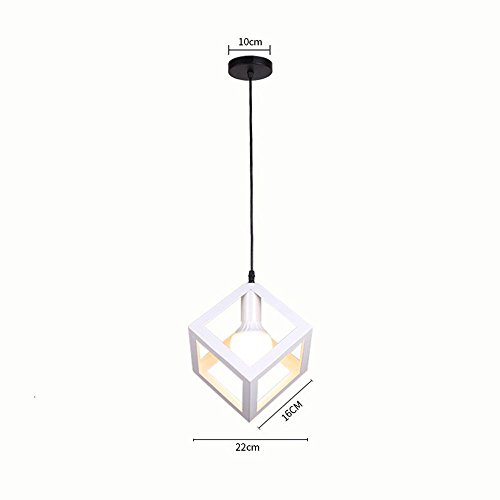 Lámpara de techo moderna de un solo cabezal para iluminar mesas pequeñas de comedor 5