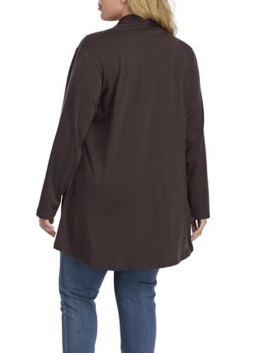 Image of Shiaili Long Plus Size Cardigans for Women Easy to Wear Open Front Clothing