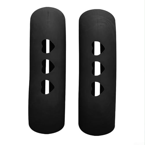 Cubierta de silicona para mango de olla para aislamiento térmico, soporte antiquemaduras para utensilios de cocina de hierro fundido y aluminio, sartenes, sartenes y bandejas de horno, agarre flexible