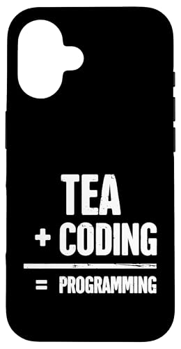 Tea Coding Programming ���� �v���O���}�[ ���� �X�}�z�P�[�X iPhone 16 �p