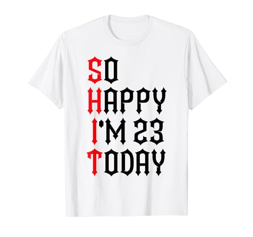 So Happy I'm 23 Today �ʔ���23�΂̒a�����W���[�N 23�΂̒a���� T�V���c