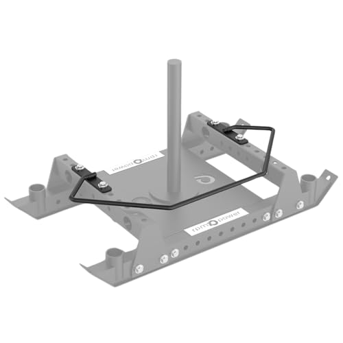 RPM Power Trineo de fitness Prowler de grado comercial, trineo de peso premium para entrenamiento con pesas (kit de riel envolvente con accesorio de trineo)