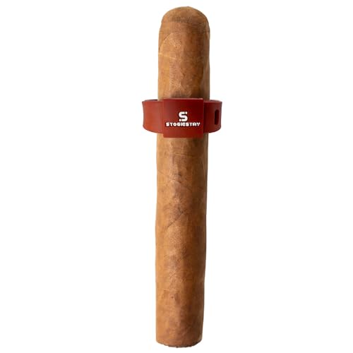 HODL 21 StogieStay Magnetic Holder - Portable Clip for Golf Carts & Accessories for Men - Premium Golf Gifts - Perfect for Fishing, Grilling, Camping & Sporting Events (Ember Red)