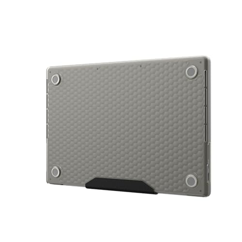 Image of Urban Armor Gear UAG Essential Armor Rugged Transparent Clear Scratch Resistant Protective Cover Designed for MacBook Pro 16 inch (M5, M4, M3, M2, M1), (Pro /Max)(A3403 /A3186 /A2991 /A2780 /A2485) - Ash