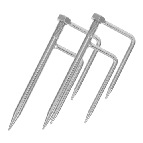 BESPORTBLE 2 Piezas Ancla para Sombrilla De Playa Soporte Extraíble para Sombrilla De Patio Ancla para Soporte De De Exterior Base Compacta para De Playa