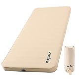 Vihicamp Self-Inflating Sleeping Pad for Camping - Inflatable Foam Camping Mattress with Pump Sack, Outdoor Camping Pads, Comfort Sleeping Mat for Car, Bed, Insulated Foam Air Mattress for Camping