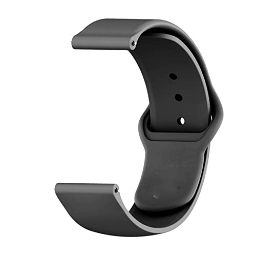 Bracelet en silicone souple pour TicWatch E et Forerunner 245
