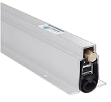 Automatic Door Bottom - Under Door Seal with Double Neoprene Bulb Seal - 1" Drop - 36" Mortised Automatic Door Sweep.