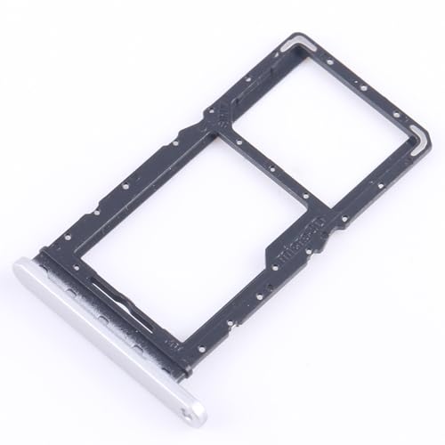 Image of Original SIM Card Tray + Micro SD Card Tray Compatible with Samsung Galaxy Tab А9 8.7 inch LTE (SM-X115) (Silver)