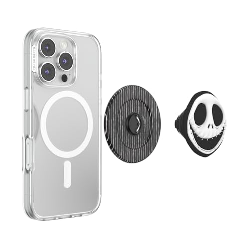 Image of PopSockets Phone Grip for MagSafe, Magnetic Holder, Phone Stand, Disney - King of Fright