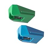 MANAYO Replacement Stylus Needle 2-Pack for AT-VM95E Compatible for Audio-Technica Turntables: LP120X, LP3XBT, LPW40, LPW50, LP5X, LP8X (VM95 Series Cartridge)