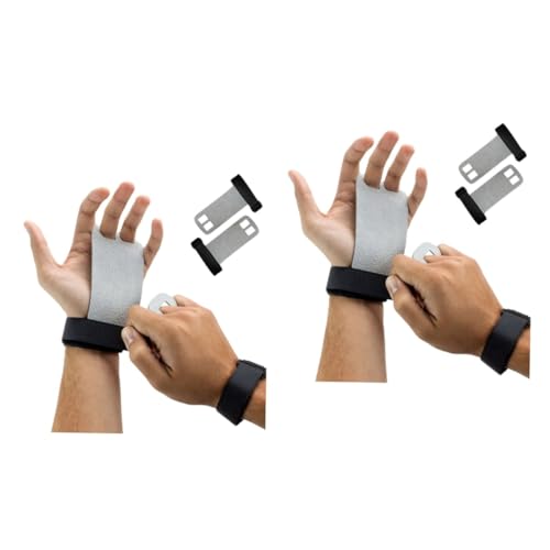 Happyyami 2 Pares Protetor De Alças De Elevação Arredondamentos Haltere Lidar Kettlebell Fita De Pul