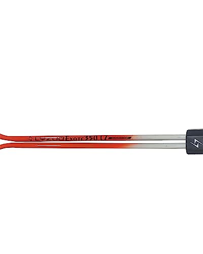 Image of Double Shaft Aluminium Badminton Racquets | Lightweight, Durable & Strong | Full Size Multicolor Strung Badminton | 2 Rackets with 3 Plastic Shuttle Cock