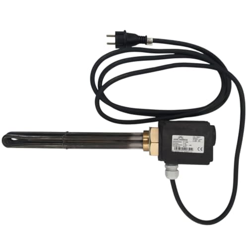 Heizpatrone 2 5 kW mit Netzstecker Heizstab Heizelement PV-geeignet