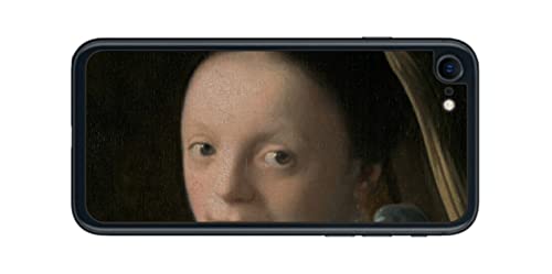ClearView iPhone SE 2022 3p w ی tB  vg tF[  i nlXEtF[ Johannes Vermeer j