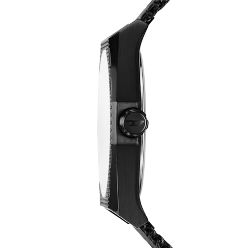 Diesel Stainless Steel Analog Black Dial Men Watch-Dz2194, Black Band - Image 2