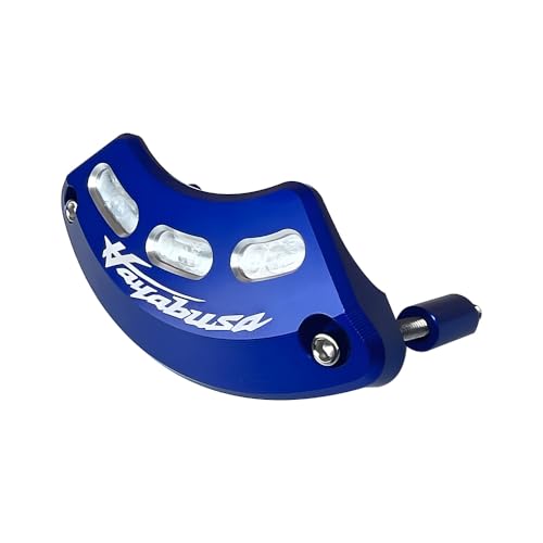Blau Motorrad Motorabdeckung aus Aluminium Kompatibel mit Suzuki Hayabusa GSXR1300 1999-2020